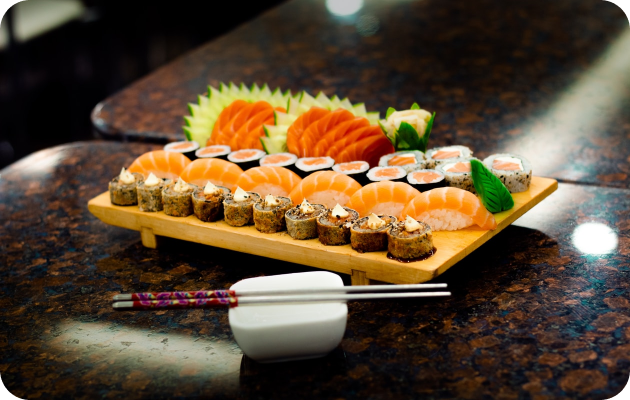 Tofu Sashimi Stack