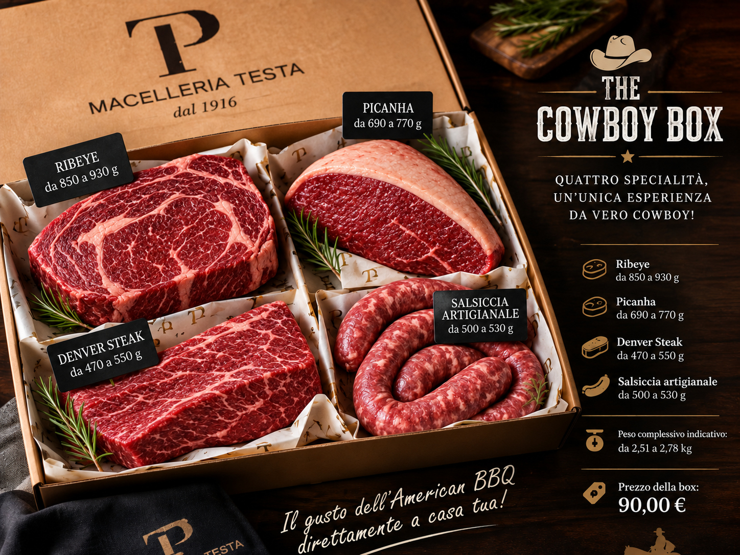 THE COWBOY BOX - TESTA'S SELECTION